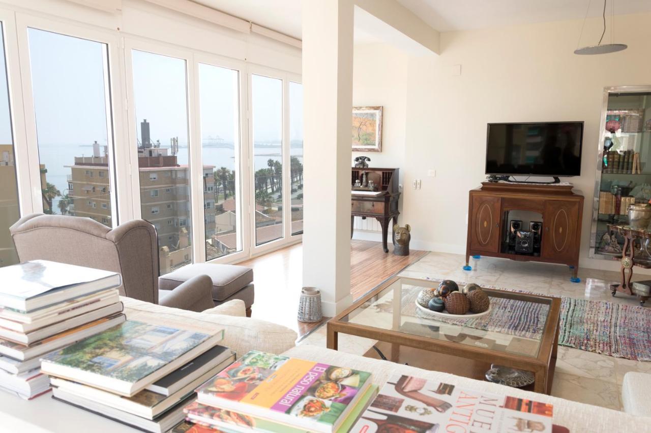 Malagueta Penthouse Premium Apartment Málaga Exterior foto